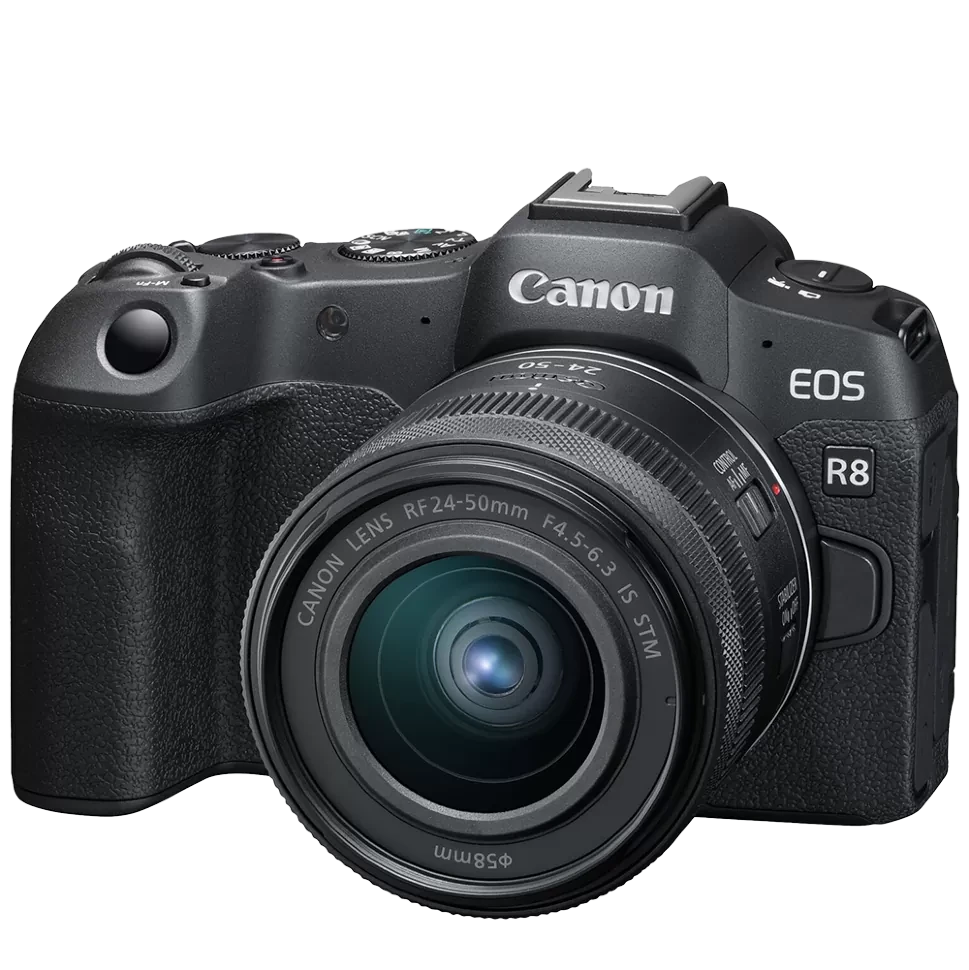 Беззеркальная камера Canon EOS R8 (+ RF 24-50mm f/4.5-6.3 IS STM) - фото 1 - id-p226743306