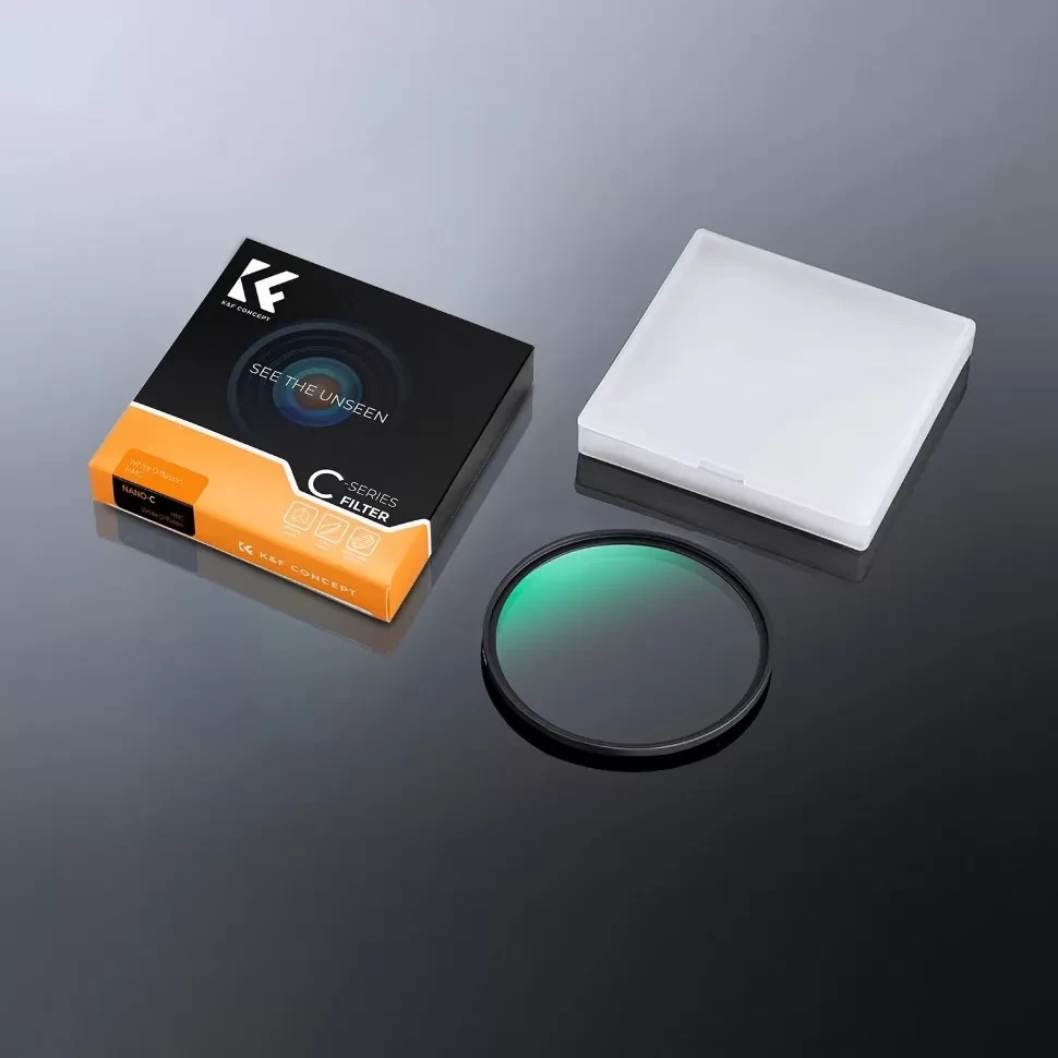 Светофильтр K&F Concept Nano-C White Diffusion 82мм - фото 2 - id-p226745226