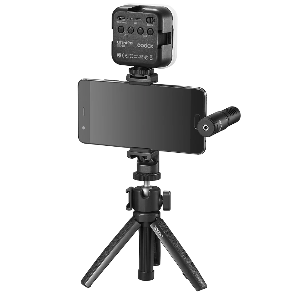 Комплект Godox VK2-AX для мобильной съёмки (mini Jack) - фото 1 - id-p226744263
