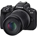 Беззеркальная камера Canon EOS R50 Kit (18-45 + 55-210) RF Чёрная, фото 4