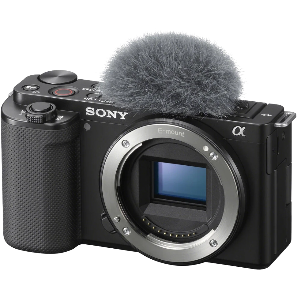 Беззеркальная камера Sony ZV-E10 Body Чёрная - фото 1 - id-p226743309