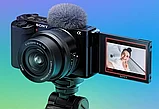 Беззеркальная камера Sony ZV-E10 Body Чёрная, фото 2