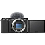 Беззеркальная камера Sony ZV-E10 Body Чёрная, фото 3