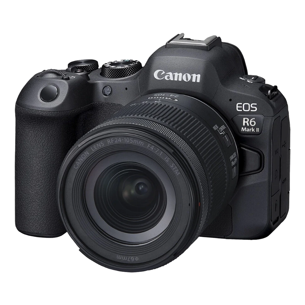 Беззеркальная камера Canon EOS R6 Mark II KIT RF 24-105mm F4L IS USM - фото 1 - id-p226743314