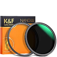 Светофильтр K&F Concept Magnetic Nano-X ND8-128 77мм