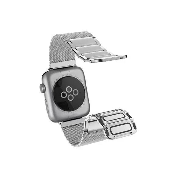 Браслет Raptic Classic Plus для Apple Watch 42/44мм Серебро - фото 3 - id-p226738384
