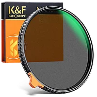 Светофильтр K&F Concept Nano X Black mist 1/4 ND2-32 62мм