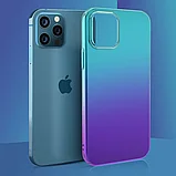 Чехол PQY Aurora для iPhone 12 Pro Max Синий-Фиолетовый, фото 2
