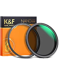 Светофильтр K&F Concept Magnetic Nano-X ND2-32 82мм