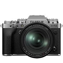 Беззеркальная камера Fujifilm X-T4 Kit Fujinon XF 16-80mm F4 R OIS WR Серебро