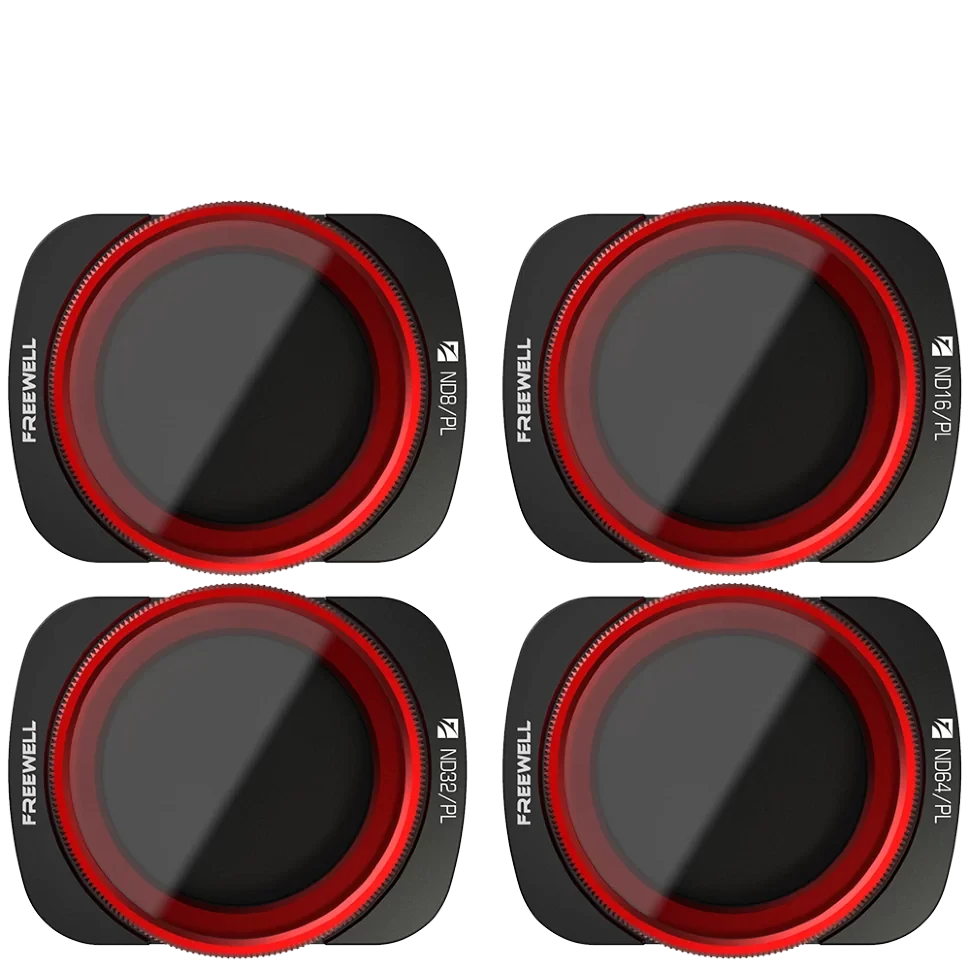 Комплект светофильтров Freewell Bright Day для DJI Osmo Pocket/Pocket 2 (4шт) - фото 1 - id-p226743331