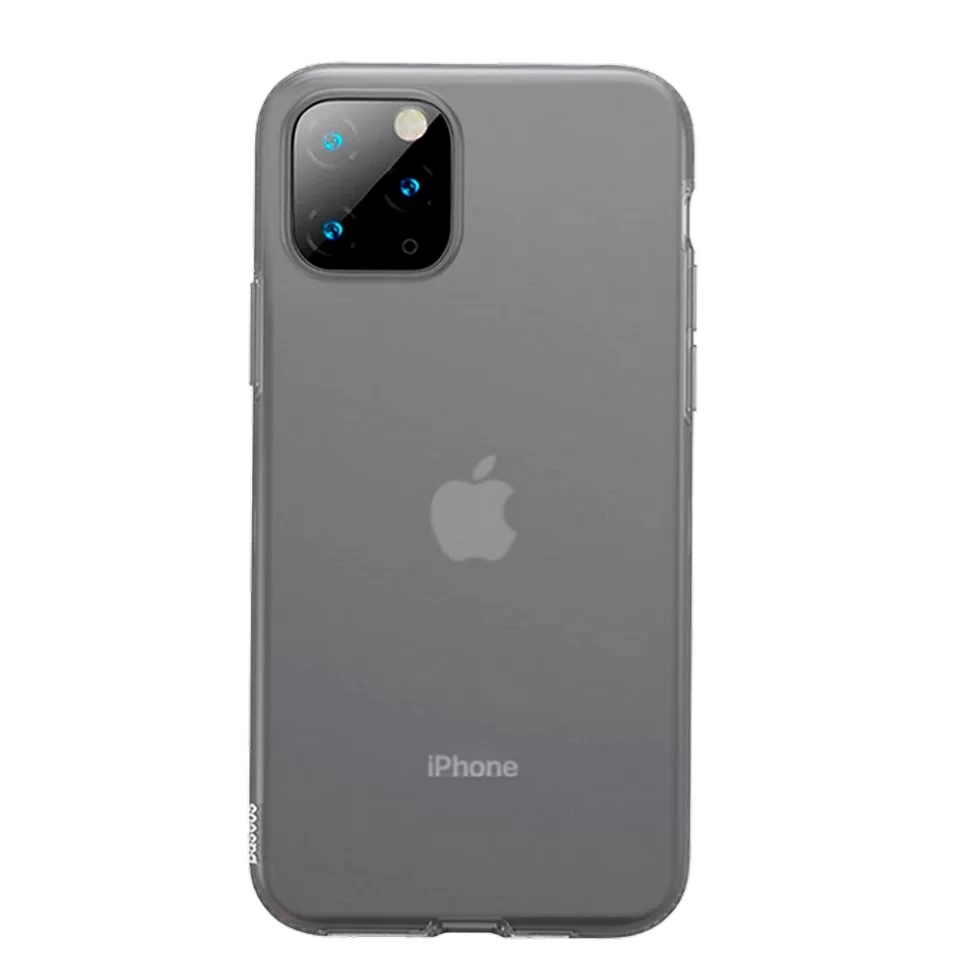 Чехол Baseus Jelly Liquid для iPhone 11 Pro Чёрный - фото 1 - id-p226739428