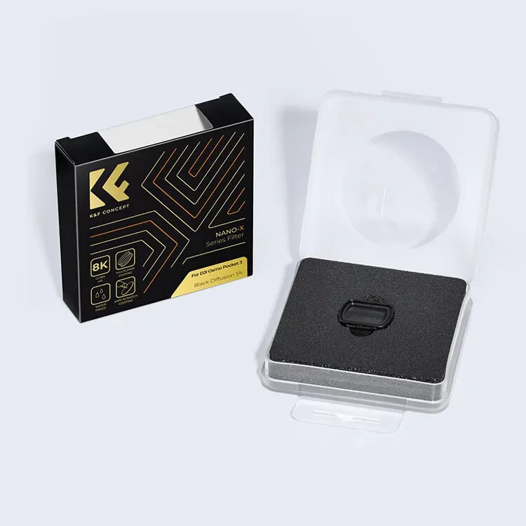 Светофильтр K&F Concept Black Diffusion 1/4 для DJI Osmo Pocket 3 - фото 4 - id-p226743359
