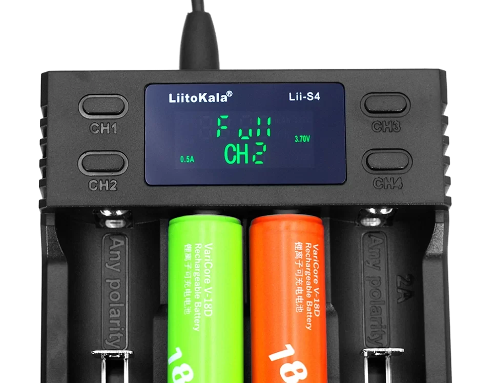 Зарядное устройство LiitoKala Lii-S4 - фото 5 - id-p226741425