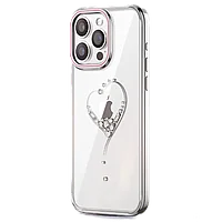 Чехол PQY Wish Special Version для iPhone 15 Pro Серебро