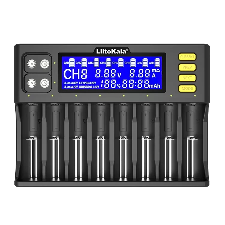 Зарядное устройство LiitoKala Lii-S8 3.7V NiMH 1.2V Li-FePO4 - фото 6 - id-p226741434