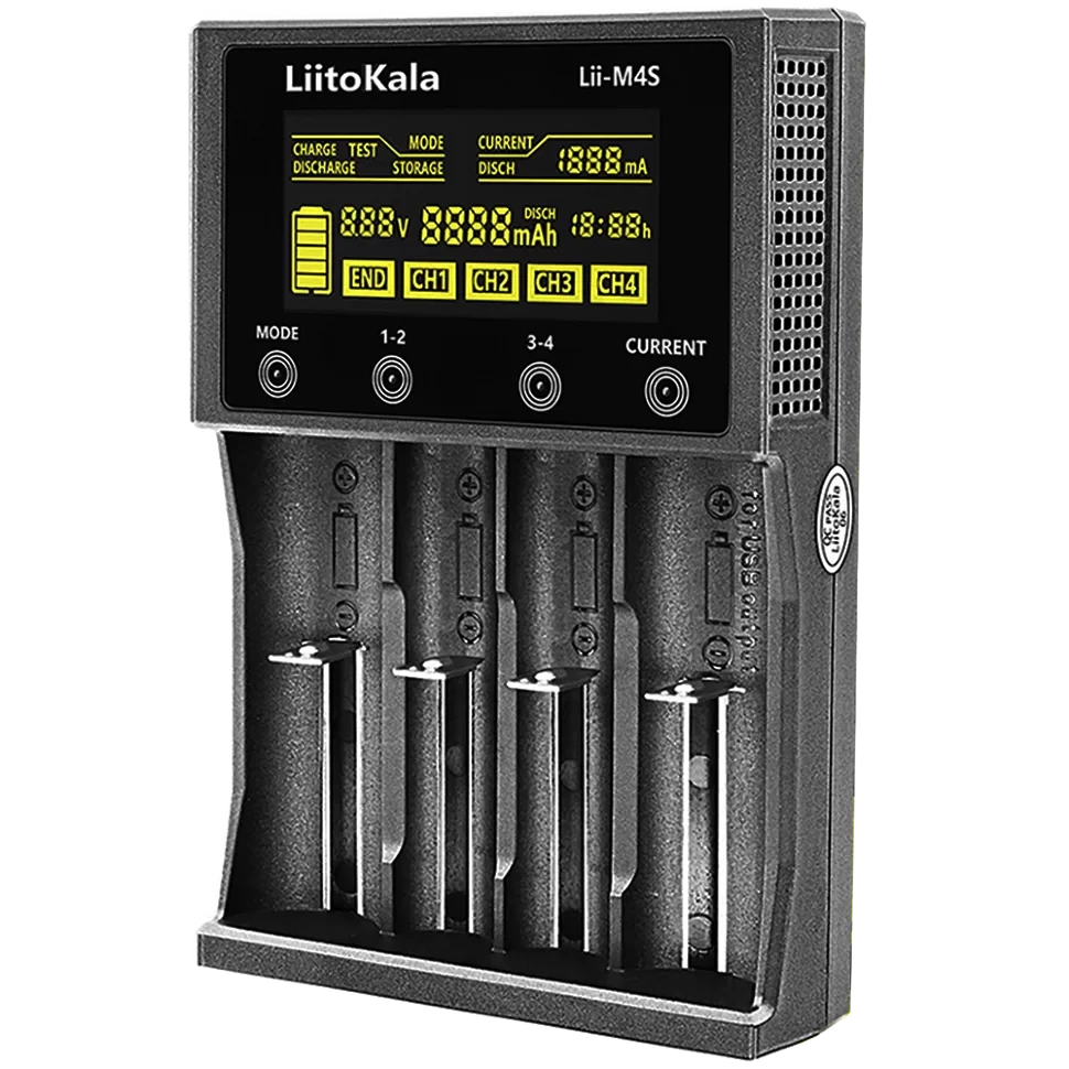 Зарядное устройство LiitoKala Lii-M4S - фото 1 - id-p226741437