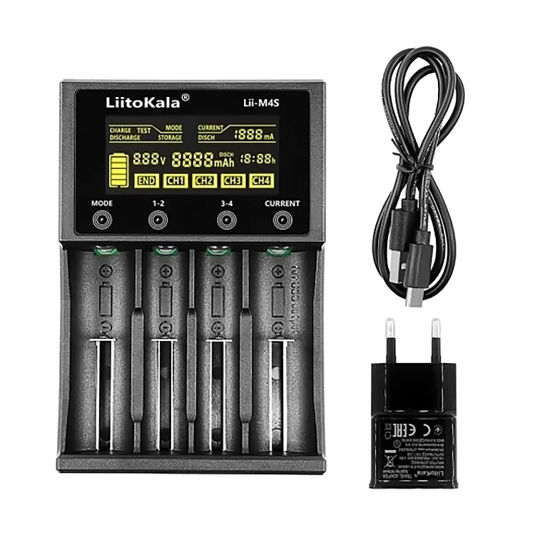 Зарядное устройство LiitoKala Lii-M4S - фото 3 - id-p226741437