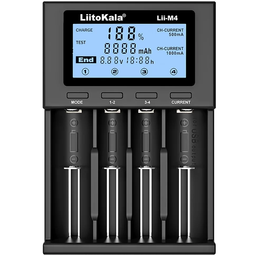 Зарядное устройство LiitoKala Lii-M4 - фото 1 - id-p226741438