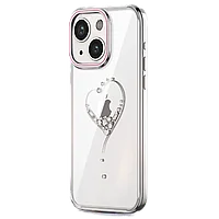 Чехол PQY Wish Special Version для iPhone 15 Серебро