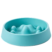 Миска Jordan & Judy Pet Slow Bowl PE017 Голубая