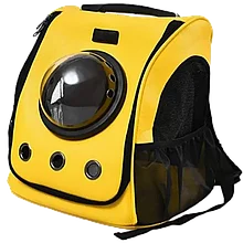 Рюкзак-переноска Little Beast Star Pet School Bag Breathable Space Жёлтый