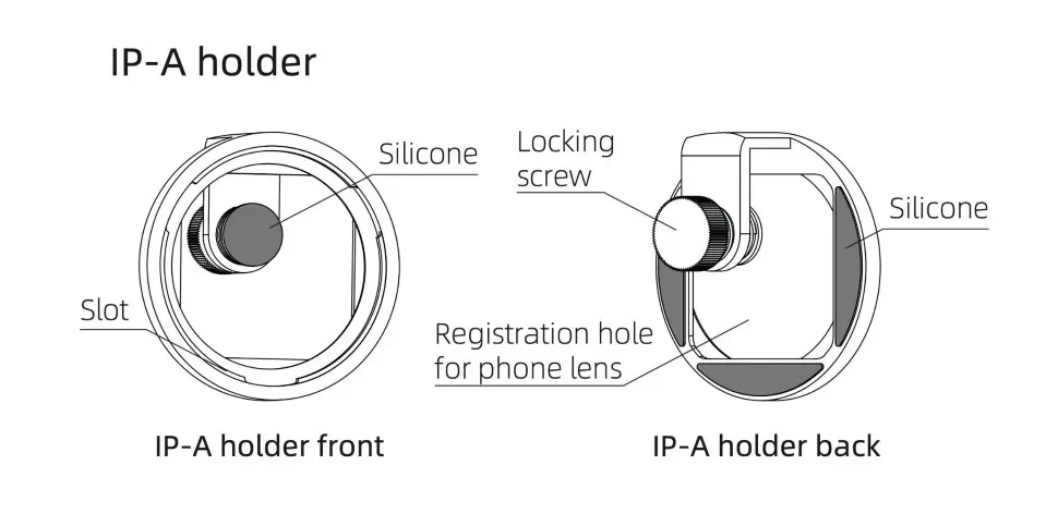 Держатель светофильтров NiSi IP-A Holder для iPhone - фото 5 - id-p226744342