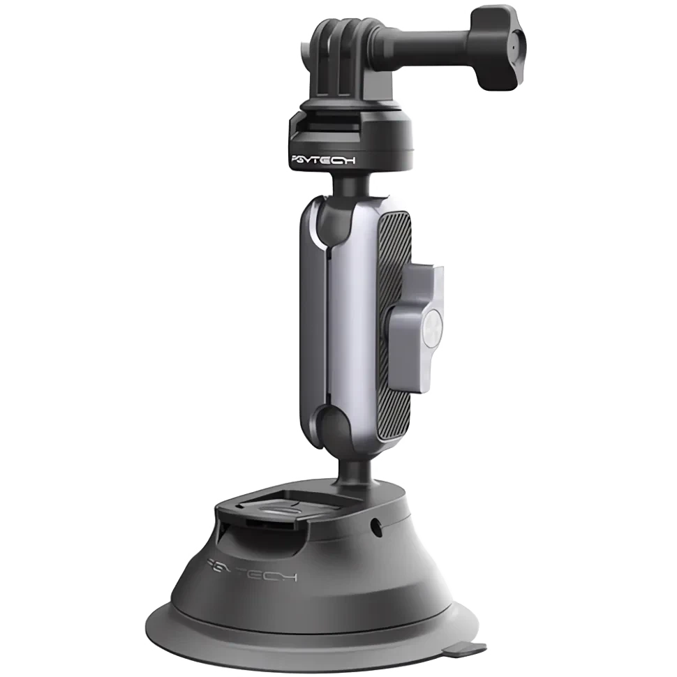 Крепление для экшн-камеры PGYTECH CapLock Suction Cup с вакуумной присоской - фото 1 - id-p226743384