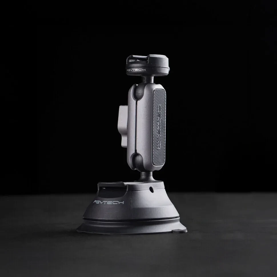 Крепление для экшн-камеры PGYTECH CapLock Suction Cup с вакуумной присоской - фото 7 - id-p226743384