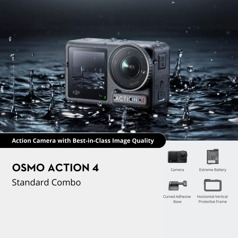 Экшн-камера DJI Osmo Action 4 Surfing Combo - фото 5 - id-p226743398