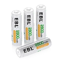 Комплект аккумуляторных батарей EBL AA 2800mAh (4шт)