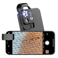 Объектив - микроскоп Apexel Mobile Microscope 200X для смартфона