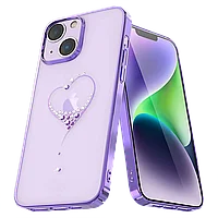 Чехол PQY Wish для iPhone 14 Plus Фиолетовый