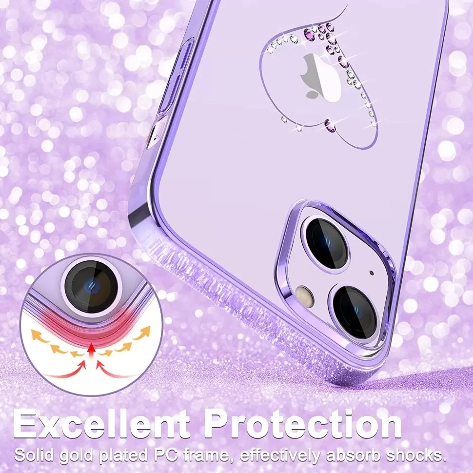 Чехол PQY Wish для iPhone 14 Plus Фиолетовый - фото 4 - id-p226738478