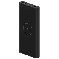Внешний аккумулятор с беспроводной зарядкой Xiaomi Mi Wireless Charger 10000 мАч Чёрный