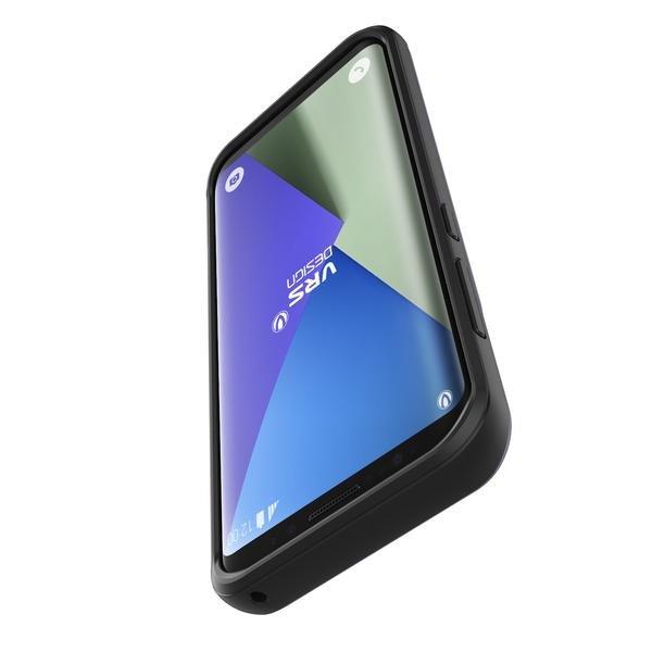 Чехол с отсеком для карт VRS Design Damda Folder для Galaxy S8 Plus Фиолетовый - фото 2 - id-p226739547