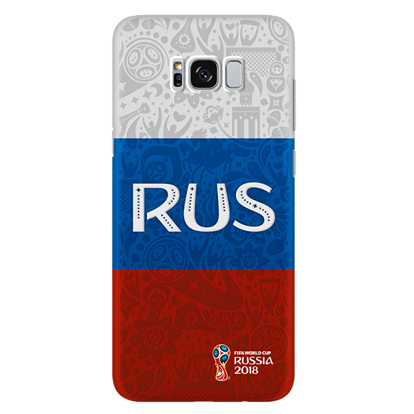 Чехол Deppa FIFA для Samsung Galaxy S8+ Flag Russia - фото 1 - id-p226739558