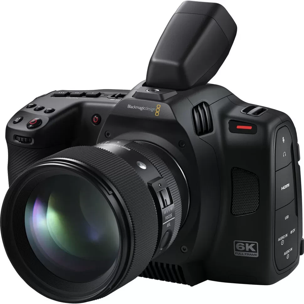Кинокамера Blackmagic Cinema Camera 6K FullFrame - фото 7 - id-p226743506