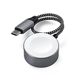 Беспроводная зарядка Satechi USB-C Magnetic Charging Cable для Apple Watch Серая, фото 2