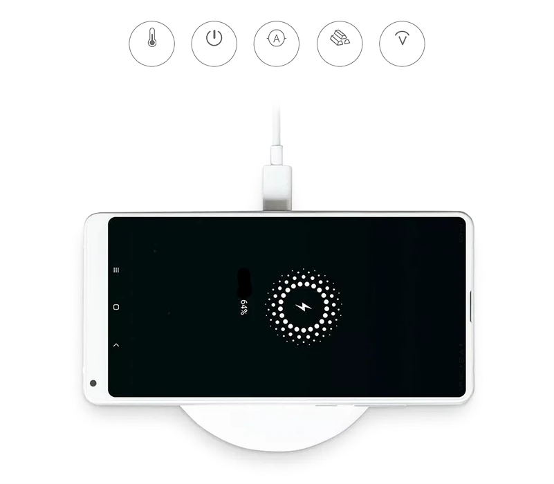 Беспроводная зарядка Xiaomi Wireless Charger 20W - фото 6 - id-p226740555