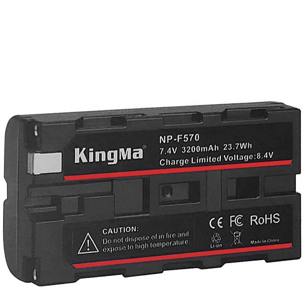 Аккумулятор KingMa NP-F570 3200mAh - фото 1 - id-p226743524