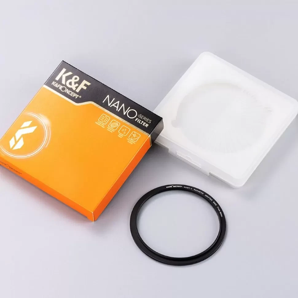 Переходное кольцо K&F Concept Magnetic 77-82мм - фото 4 - id-p226744486