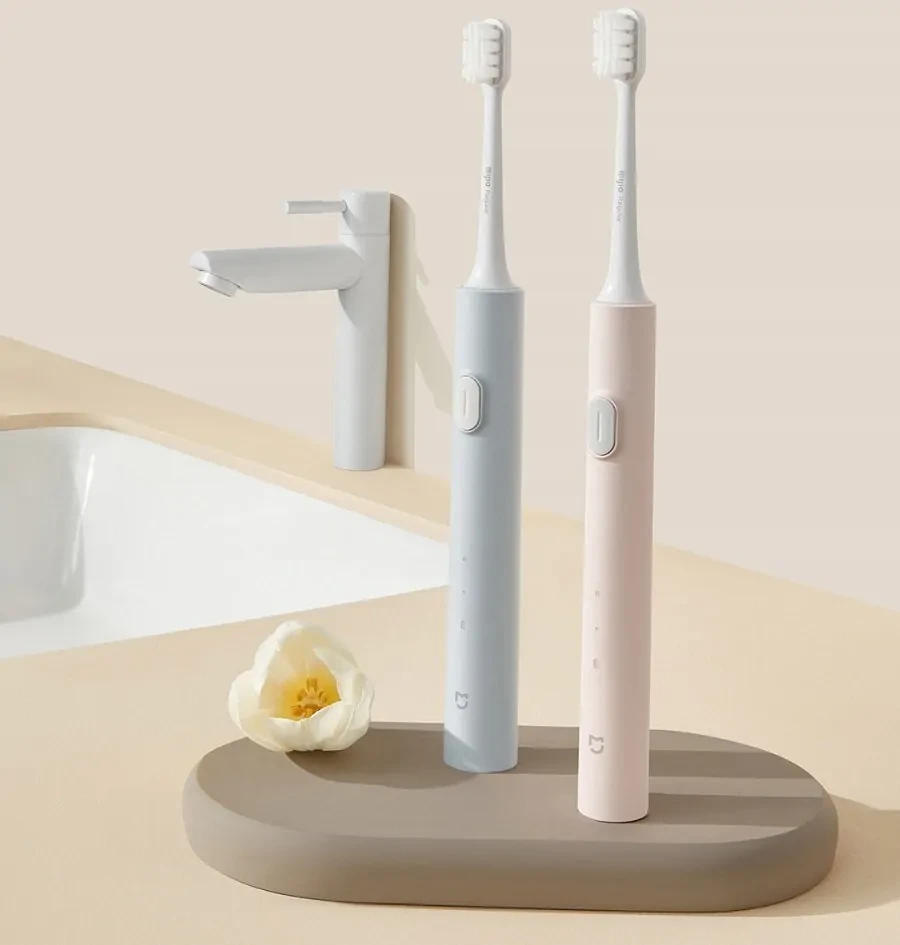 Электрическая зубная щетка Xiaomi Mijia Sonic Electric Toothbrush T200 Розовая - фото 5 - id-p226738594