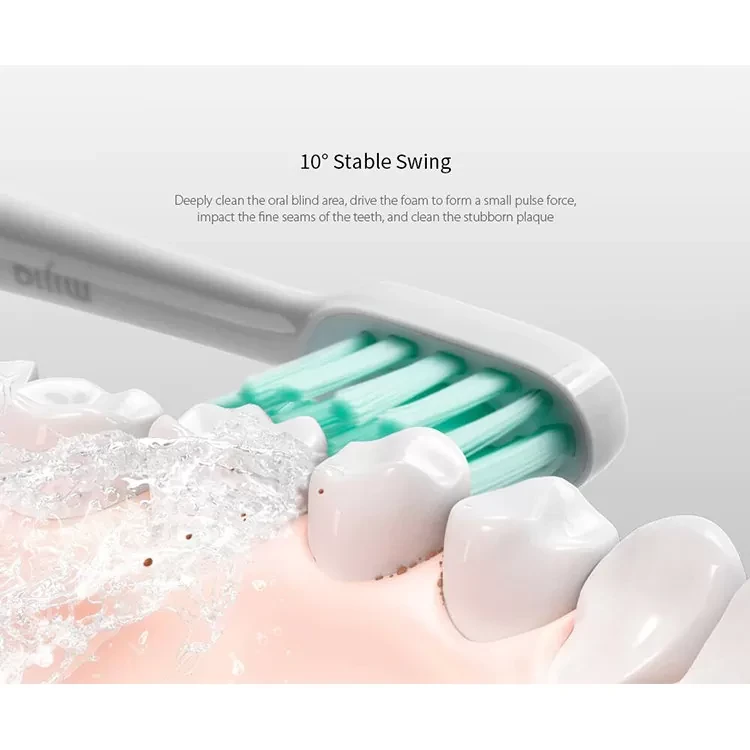 Звуковая зубная щетка Xiaomi Mijia T500 Розовая - фото 4 - id-p226738602