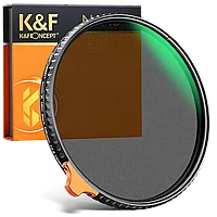 Светофильтр K&F Concept Nano X Black mist 1/4 ND2-32 72мм