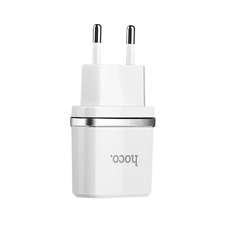 Сетевой адаптер HOCO C11 Smart Белый + кабель MicroUSB - фото 3 - id-p226740656