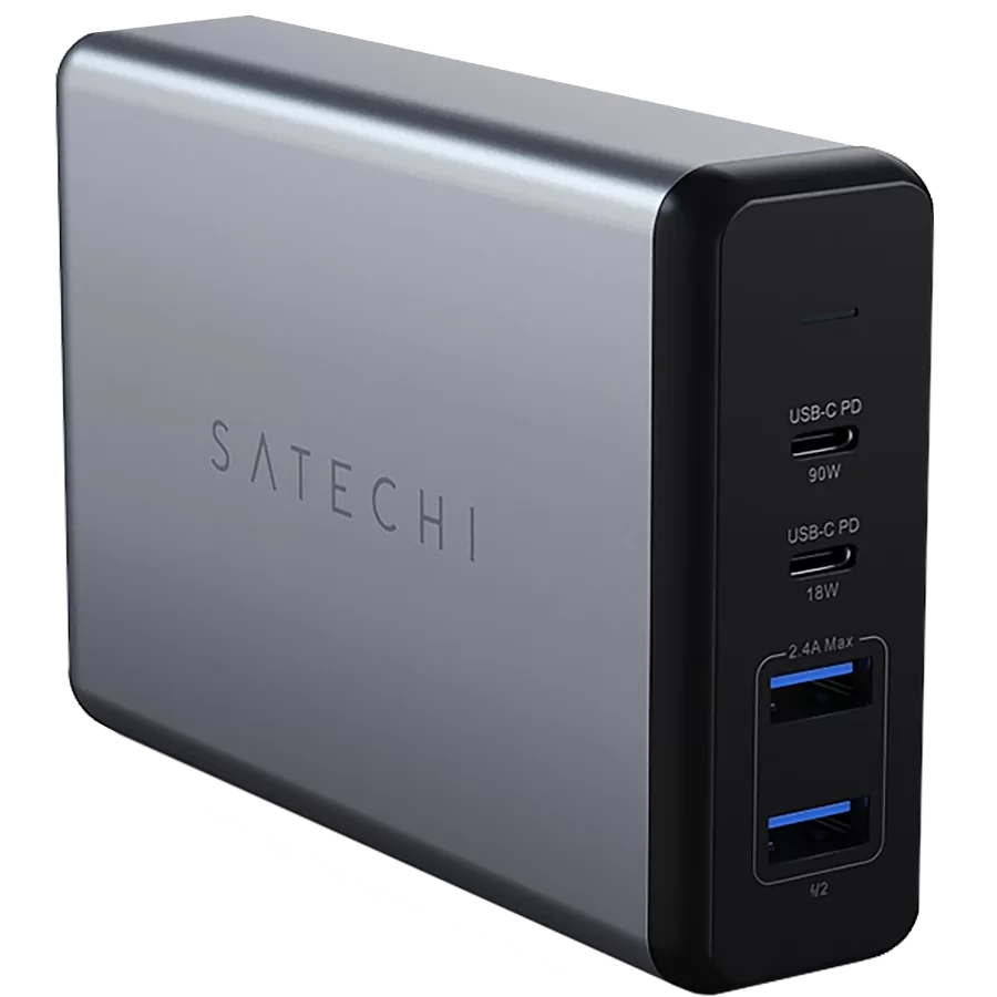 Зарядное устройство Satechi 108W Pro Type-C PD Серый космос - фото 1 - id-p226740668