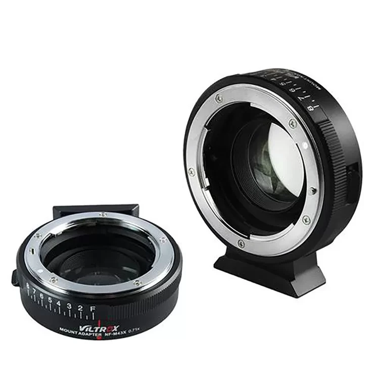 Адаптер Viltrox NF-M43X объектива F-mount на Micro 4/3 - фото 5 - id-p226744626