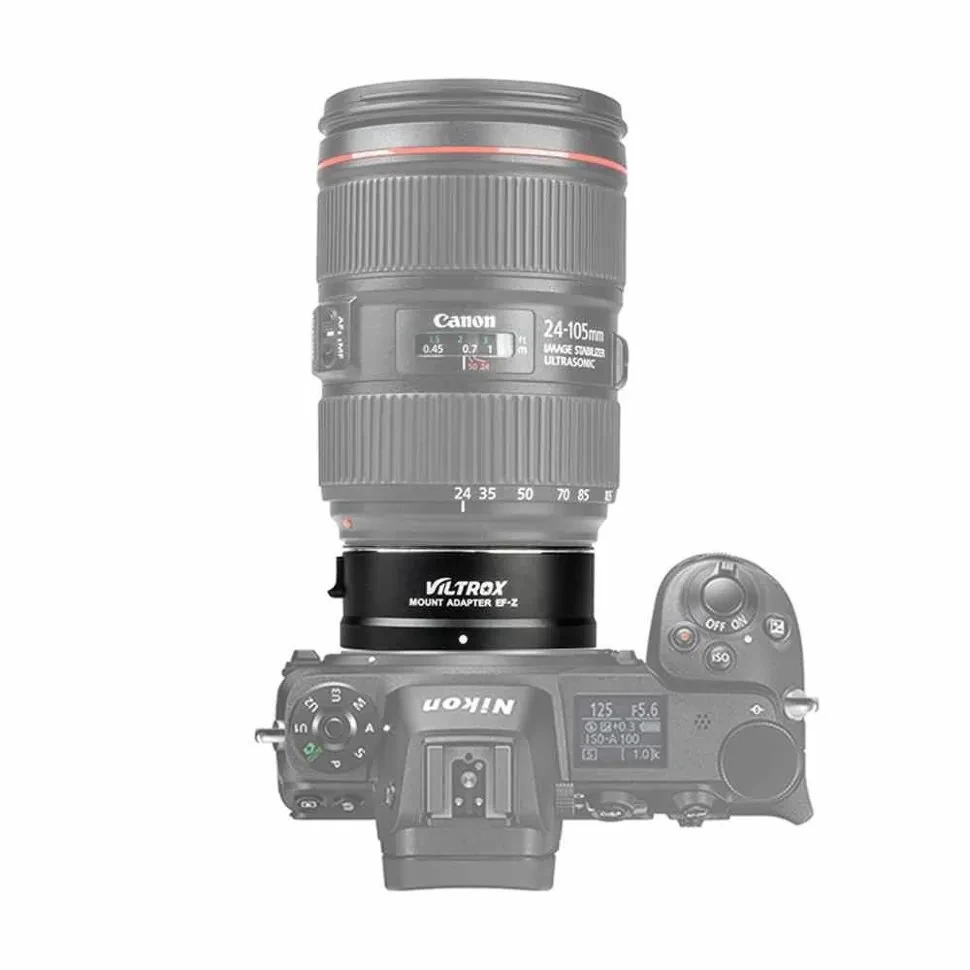Адаптер Viltrox EF-Z для объектива Canon EF/EF-S на байонет Nikon Z - фото 5 - id-p226744632