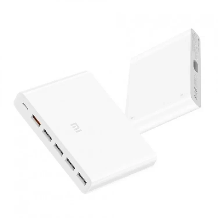 Зарядное устройство Xiaomi USB Charger 6 портов Белое - фото 5 - id-p226740724